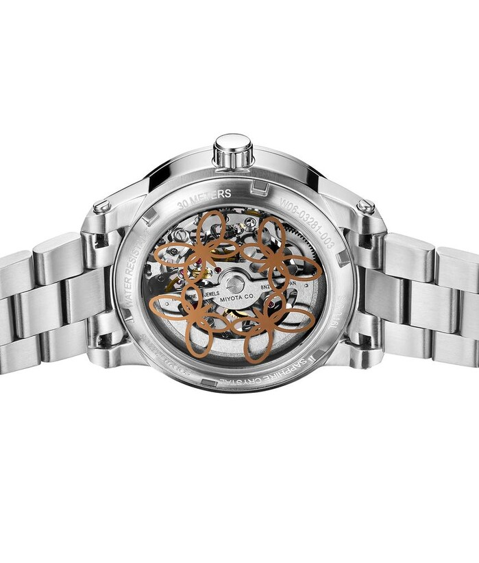 [WOMEN] Aspira 3 Hands Automatic Stainless Steel Watch [W06-03281-003]