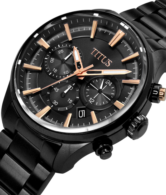 [MEN] Saber Chronograph Quartz Stainless Steel Watch [W06-03286-008]