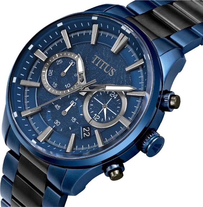 [MEN] Saber Chronograph Quartz Stainless Steel Watch [W06-03287-008]