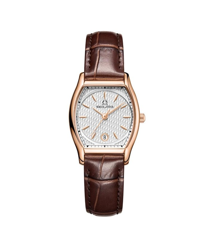 [WOMEN] Barista 3 Hands Date Quartz Leather Watch [W06-03326-005]