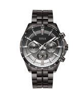 [MEN] Saber Chronograph Quartz Stainless Steel Watch [W06-03327-001]
