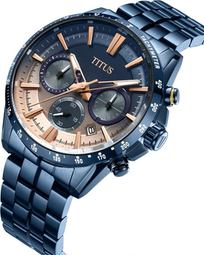 [MEN] Saber Chronograph Quartz Stainless Steel Watch [W06-03327-004]