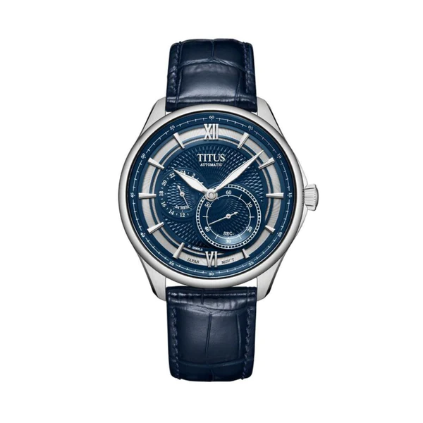 [MEN] Classic Multi-Function Automatic Leather Watch [W06-03332-001]