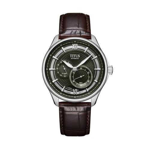 [MEN] Classic Multi-Function Automatic Leather Watch [W06-03332-002]