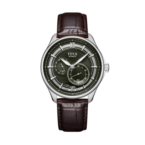 [MEN] Exquisite Multi-Function Automatic Leather Watch [W06-03332-002]