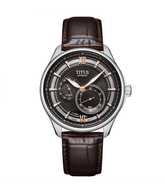 [MEN] Classic Multi-Function Automatic Leather Watch [W06-03332-003]