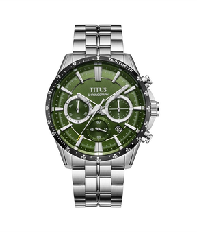 [MEN] Saber Chronograph Quartz Stainless Steel Watch [W06-03337-004]