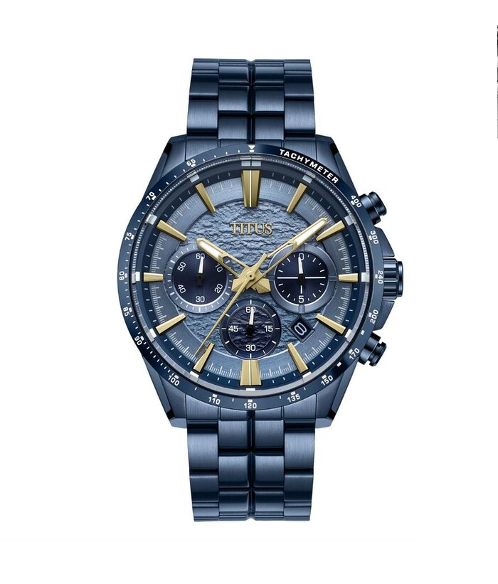 [MEN] Saber Chronograph Quartz Stainless Steel Watch [W06-03337-008]