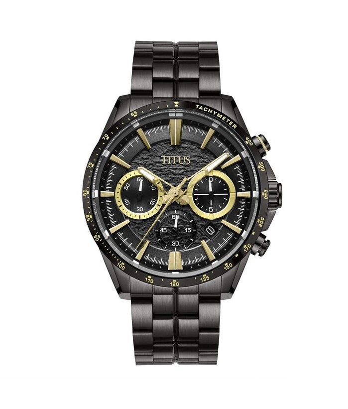 [MEN] Saber Chronograph Quartz Stainless Steel Watch [W06-03337-009]