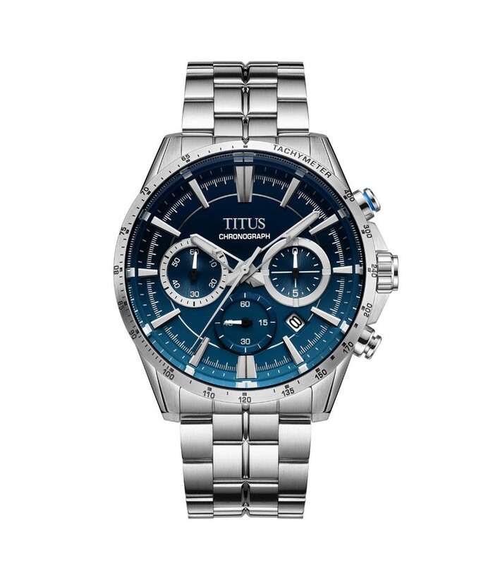 [MEN] Saber Chronograph Quartz Stainless Steel Watch [W06-03337-011]
