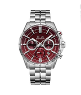 [MEN] Saber Chronograph Quartz Stainless Steel Watch [W06-03337-014]