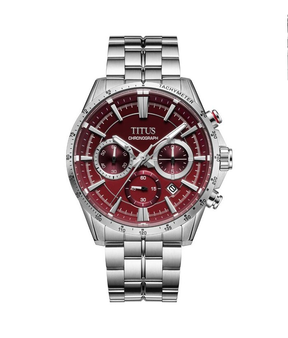 [MEN] Saber Chronograph Quartz Stainless Steel Watch [W06-03337-014]