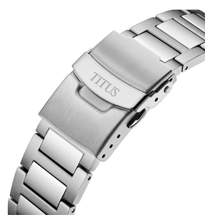 [MEN] Modernist Chronograph Quartz Stainless Steel Watch [W06-03338-006]