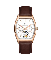 [MEN] Solvil et Titus x "Mickey Mouse 95th Anniversary" Multi-Function with Day Night Indicator Quartz Leather Watch [W06-03355-002]