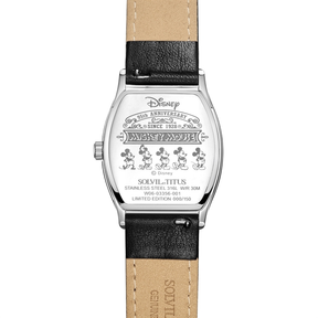 [WOMEN] Solvil et Titus x "Mickey Mouse 95th Anniversary" Multi-Function with Day Night Indicator Quartz Leather Watch [W06-03356-001]