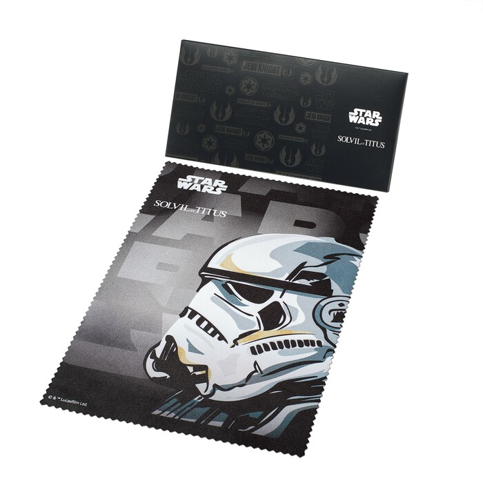 [MEN] Solvil et Titus x Star Wars 「Stormtrooper」Limited Edition Chronograph Quartz Stainless Steel Watch [W06-03365-002]