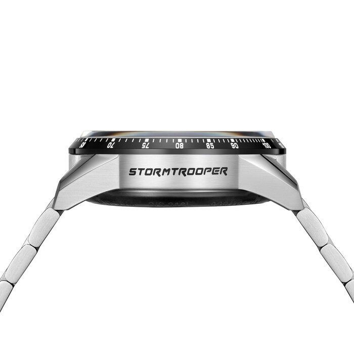 [MEN] Solvil et Titus x Star Wars 「Stormtrooper」Limited Edition Chronograph Quartz Stainless Steel Watch [W06-03365-002]
