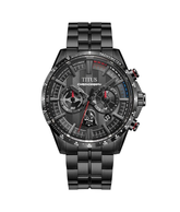 [Men] Solvil et Titus x Star Wars 「Darth Vader」Limited Edition Chronograph Quartz Stainless Steel Watch [W06-03365-003]