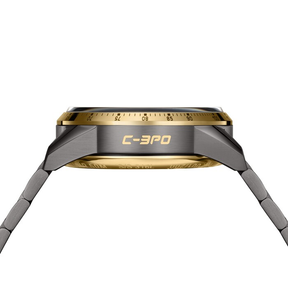 [Men] Solvil et Titus x Star Wars 「C-3PO」Limited Edition Chronograph Quartz Stainless Steel Watch [W06-03365-004]