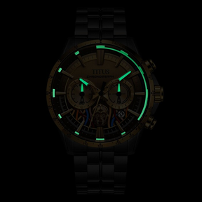 [MEN] Solvil et Titus x Star Wars 「C-3PO」Limited Edition Chronograph Quartz Stainless Steel Watch [W06-03365-004]