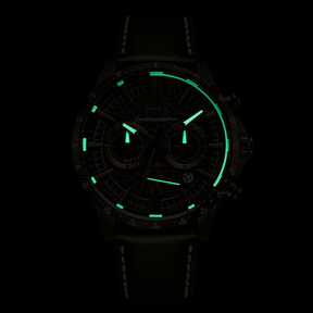 [Men] Solvil et Titus x Star Wars 「Master Yoda」Limited Edition Chronograph Quartz Leather Watch [W06-03365-006]