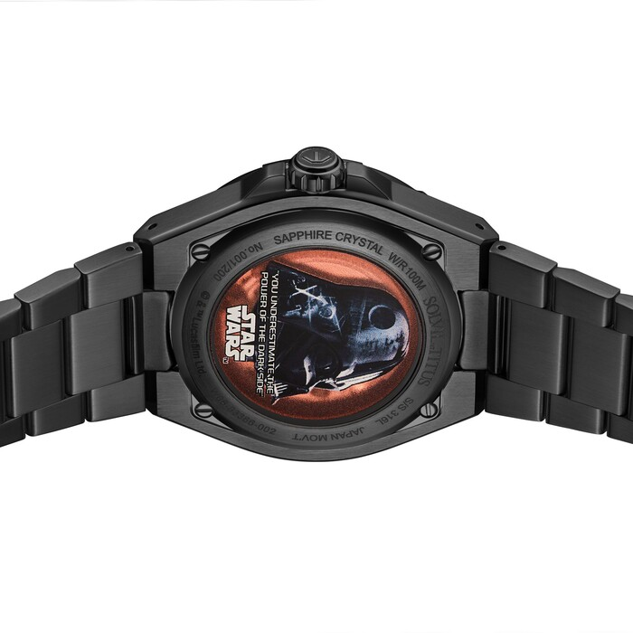 [Men] Solvil et Titus x Star Wars 「Galactic Empire」Limited Edition Multi-Function Automatic Stainless Steel Watch [W06-03366-002]
