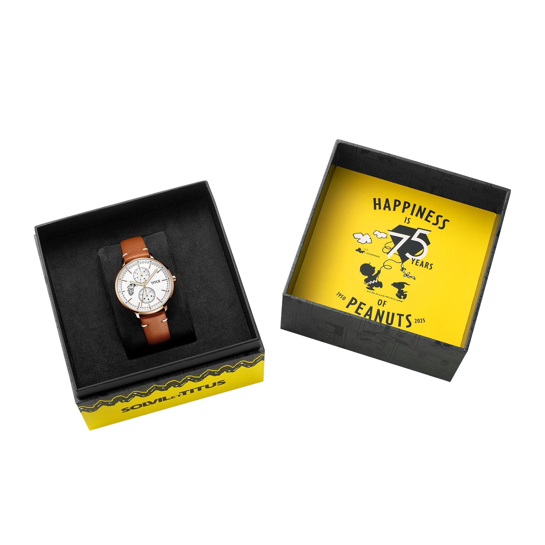 [Pre-Order] Solvil et Titus x Peanuts 75th Anniversary Nordic Tale Collection Limited Edition Pair Watch (Women's Version) (Limited to 200 pieces) [W06-03386-001]