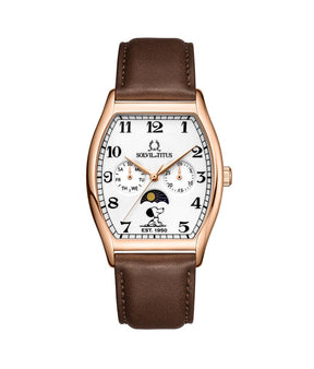[Pre-Order] Solvil et Titus x Peanuts 75th Anniversary Barista Collection Limited Edition Multifunction Watch (Men's Version) (Limited to 100 pieces) [W06-03387-001]
