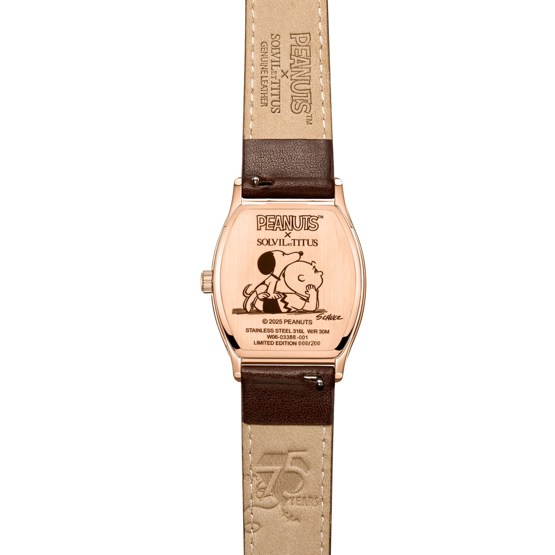 [Pre-Order] Solvil et Titus x Peanuts 75th Anniversary Barista Collection Limited Edition Multifunction Watch (Men's Version) (Limited to 100 pieces) [W06-03387-001]