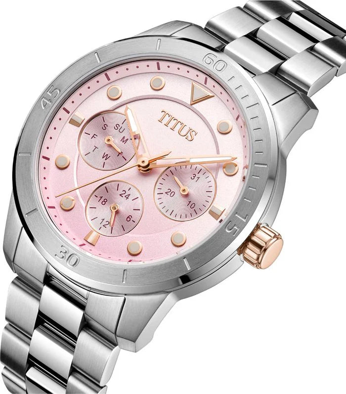 [WOMEN] Aspira Multi-Function Quartz Stainless Steel Watch [W06-03413-002]