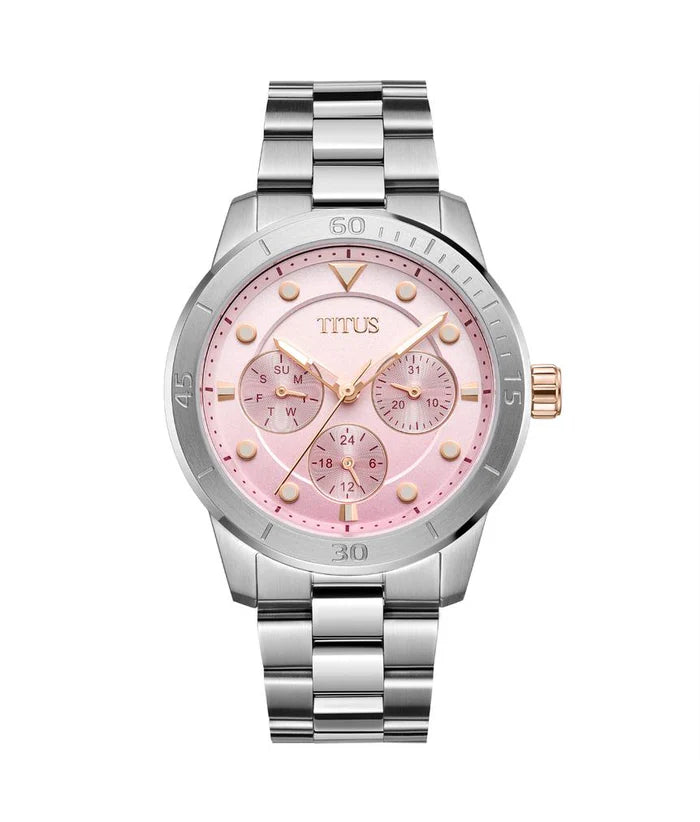 [WOMEN] Aspira Multi-Function Quartz Stainless Steel Watch [W06-03413-002]