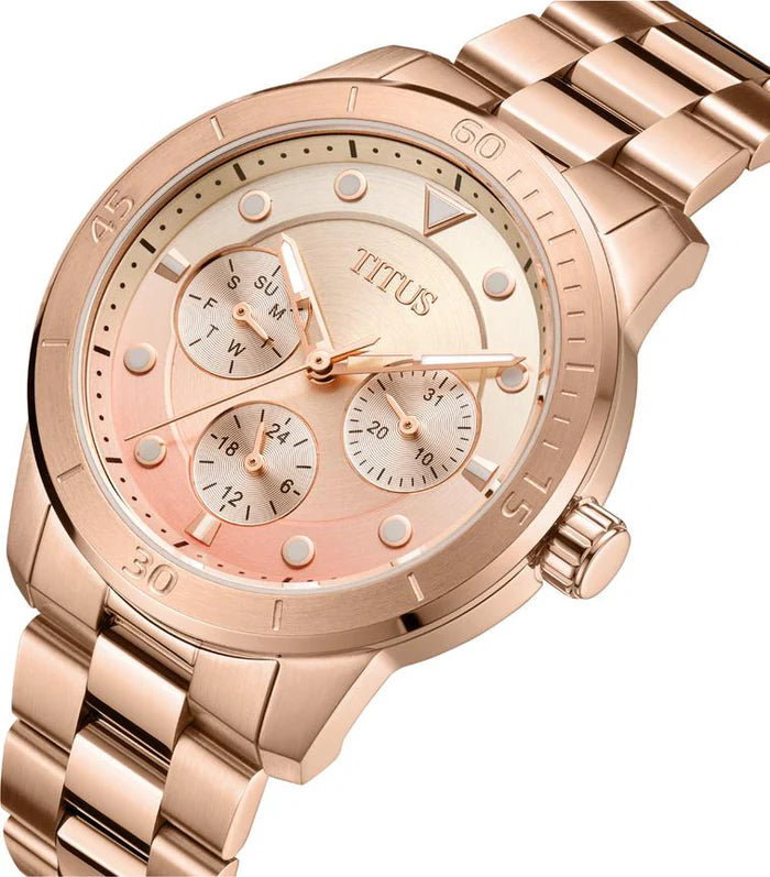 [WOMEN] Aspira Multi-Function Quartz Stainless Steel Watch [W06-03413-004]