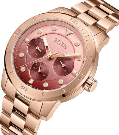 [WOMEN] Aspira Multi-Function Quartz Stainless Steel Watch [W06-03413-005]