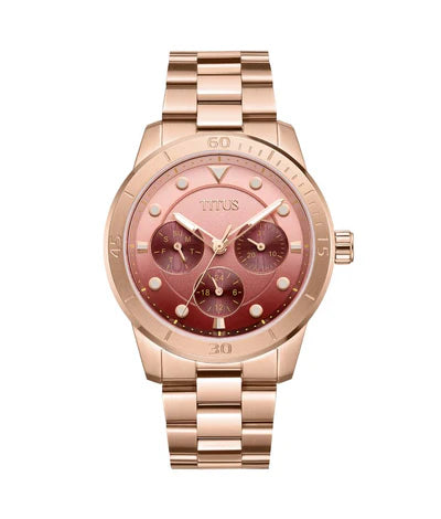 [WOMEN] Aspira Multi-Function Quartz Stainless Steel Watch [W06-03413-005]