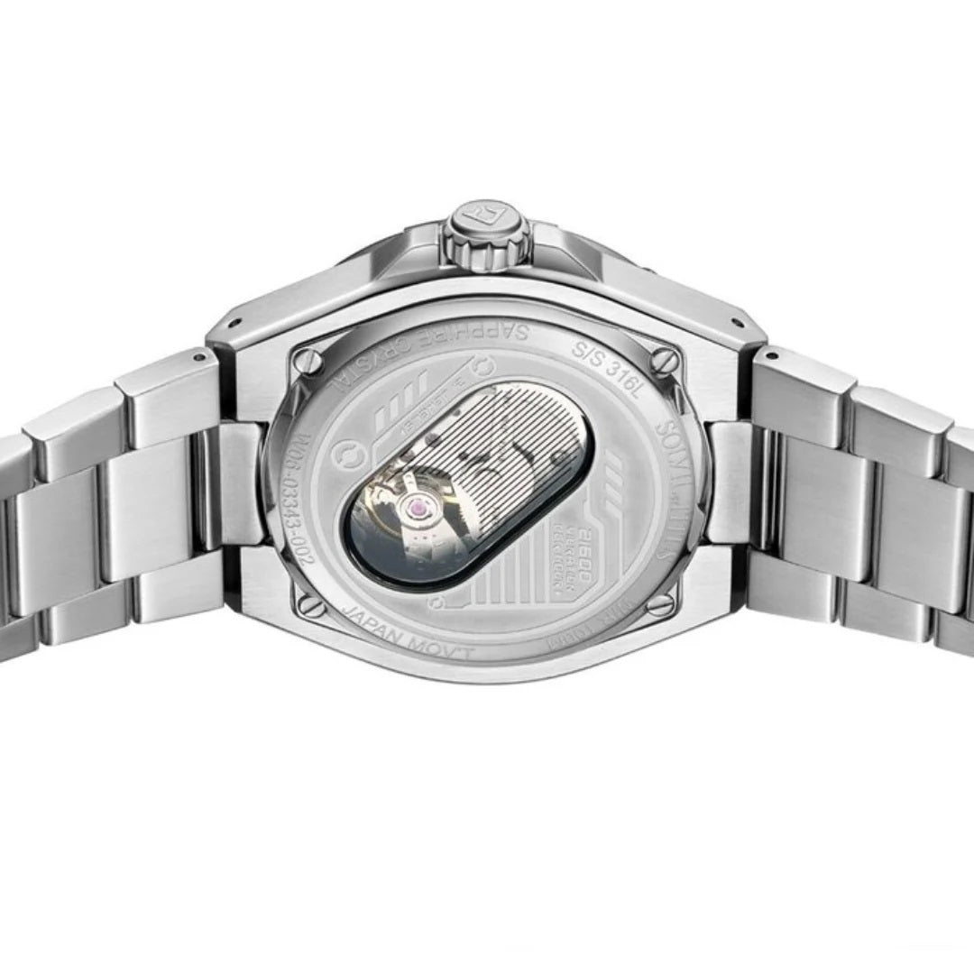 [MEN] Voyager Multi-Function Automatic Stainless Steel Men Watch [W06-03343-002]