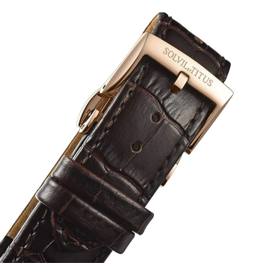 [MEN] Classic 3 Hands Automatic Leather Watch [W06-03309-003]