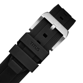 [MEN] The Cape 3 Hands Date Automatic Silicone Watch [W06-03341-004]