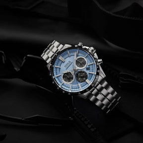 [MEN] Saber Chronograph Quartz Stainless Steel Watch [W06-03337-003]