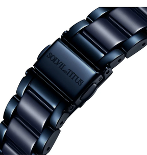 [WOMEN] Perse Multi-Function Quartz Stainless Steel With Ceramic Watch [W06-02108-012]
