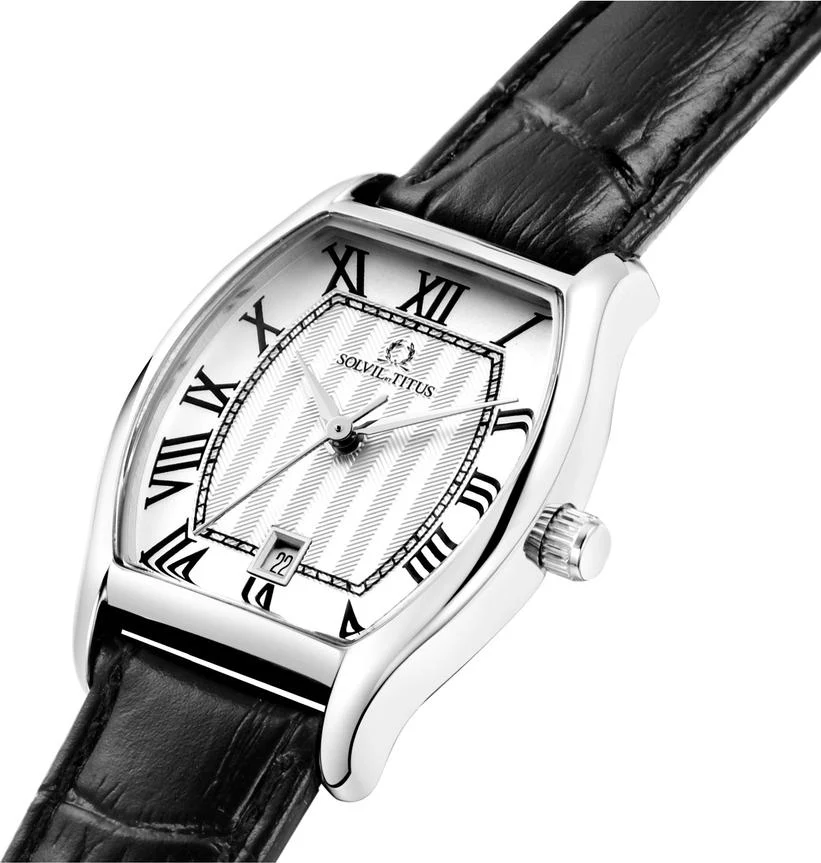 [WOMEN] Barista 3 Hands Date Quartz Leather Watch [W06-02825-001]