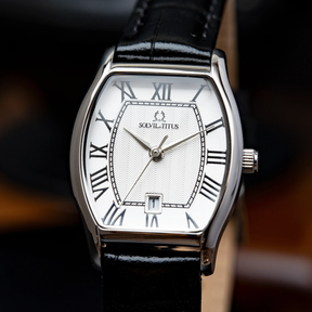 [WOMEN] Barista 3 Hands Date Quartz Leather Watch [W06-02825-001]