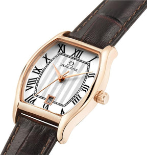[WOMEN] Barista 3 Hands Date Quartz Leather Watch [W06-02825-002]