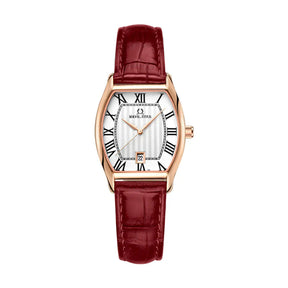 [WOMEN] Barista 3 Hands Date Quartz Leather Watch [W06-02825-011]