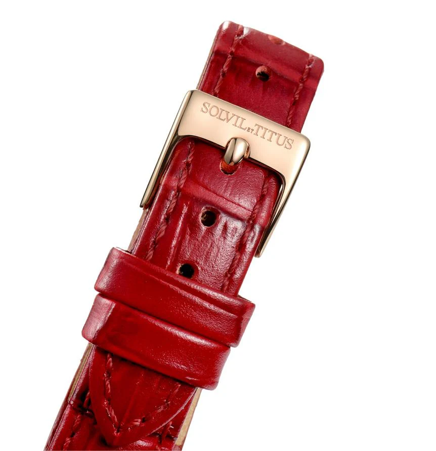 [WOMEN] Barista 3 Hands Date Quartz Leather Watch [W06-02825-011]