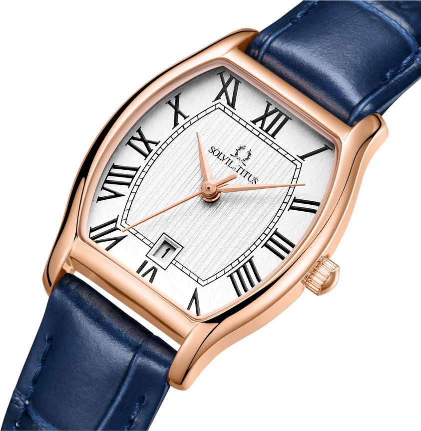 [WOMEN] Barista 3 Hands Date Quartz Leather Watch [W06-02825-014]