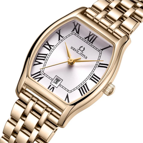 [WOMEN] Barista 3 Hands Date Quartz Stainless Steel Watch [W06-02825-020]