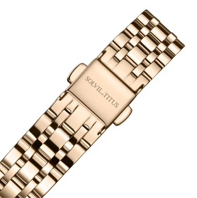 [WOMEN] Barista 3 Hands Date Quartz Stainless Steel Watch [W06-02825-020]