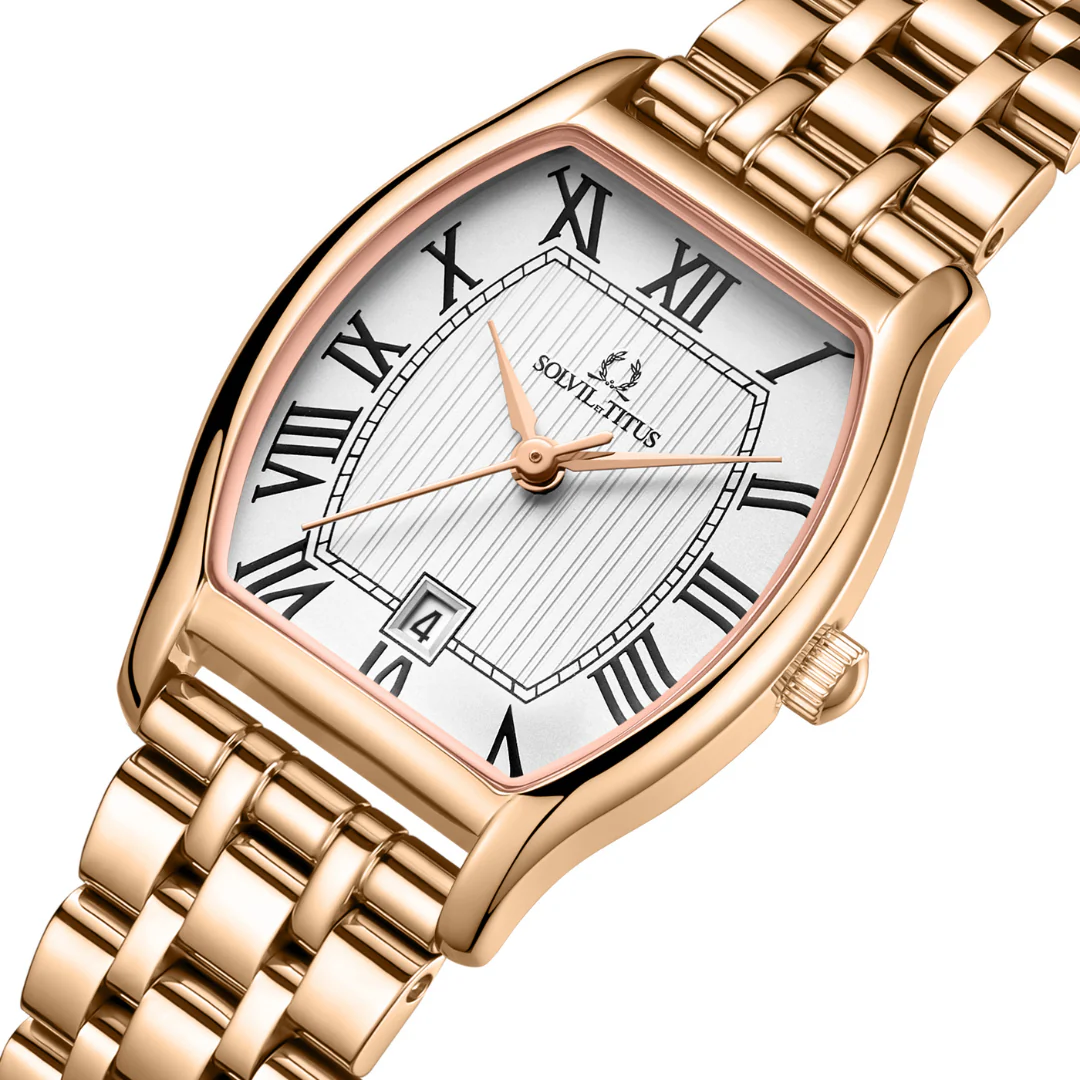 [WOMEN] Barista 3 Hands Date Quartz Stainless Steel Watch [W06-02825-021]