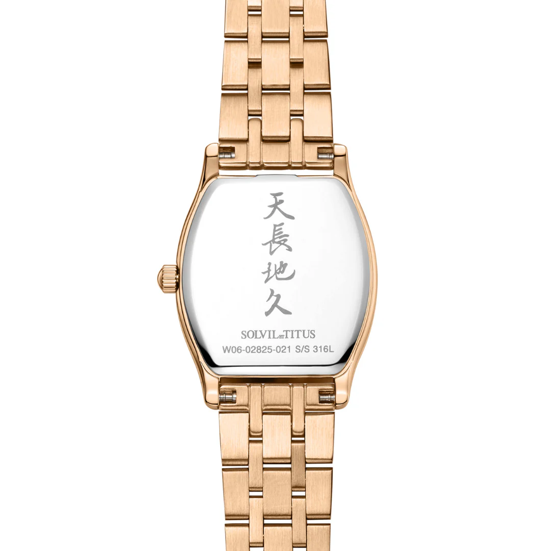 [WOMEN] Barista 3 Hands Date Quartz Stainless Steel Watch [W06-02825-021]