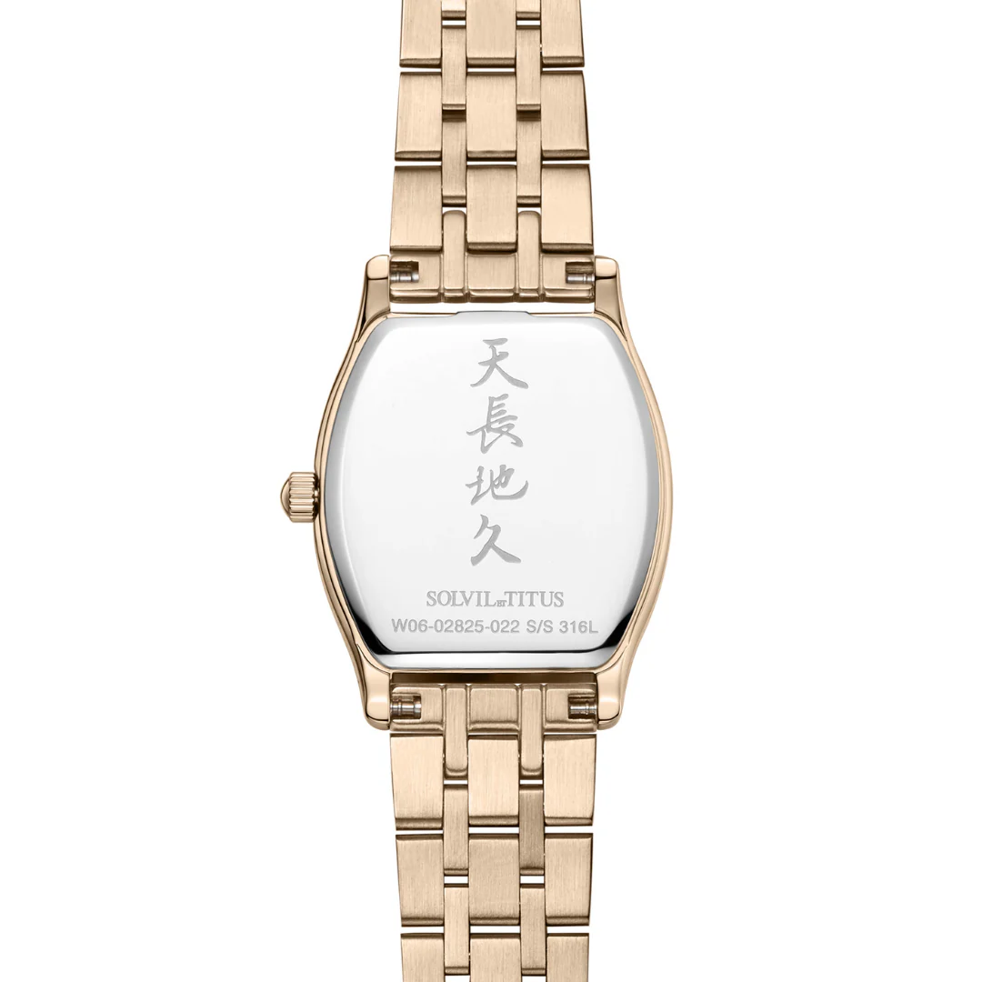 [WOMEN] Barista 3 Hands Date Quartz Stainless Steel Watch [W06-02825-022]